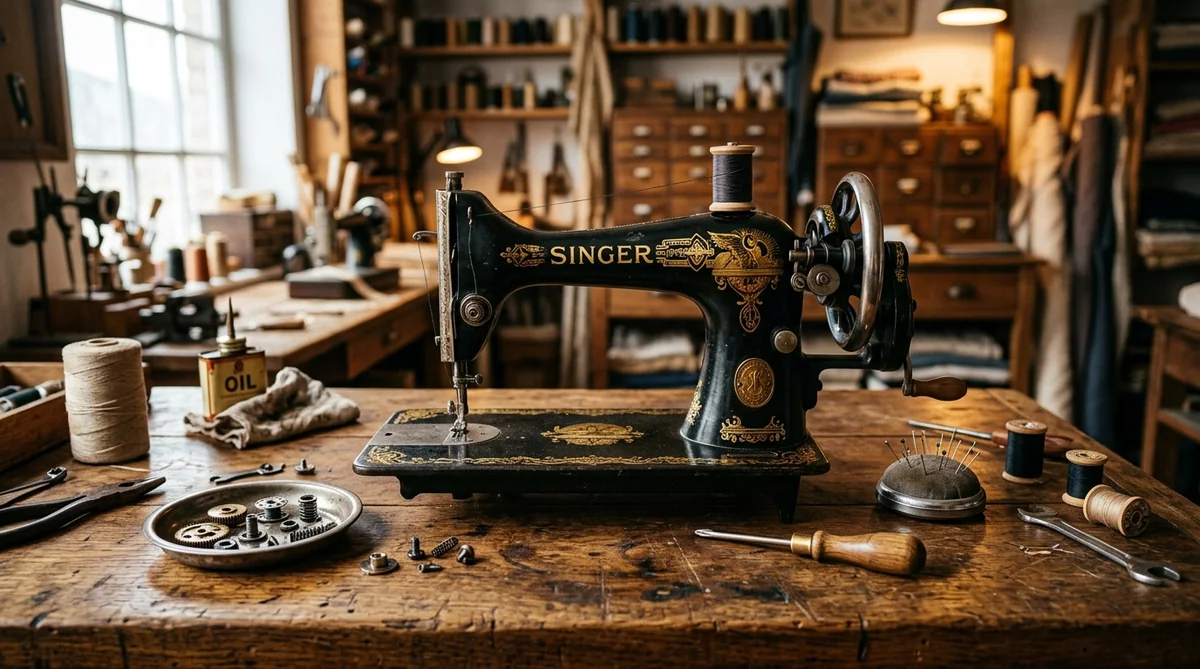 Venta, mantenimiento y reparación de máquinas de coser, domésticas e industriales.