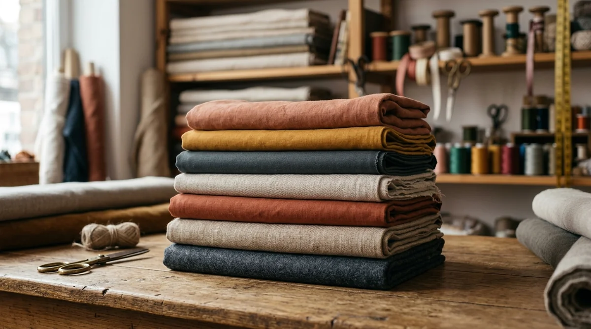 Telas por metros, mercería, lanas, patchwork y todo lo que hace falta para coser.